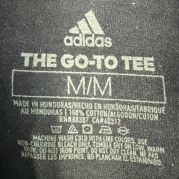 Adidas - Chicago Fire - Navy Blue Color Men's Short Sleeve T-Shirt - Picture 7 of 10